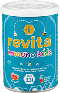 immuno kids dodatak ishrani u prahu za praljenje napitka za decu, od 3. godine revita