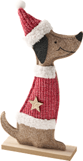 Filzaufsteller, Hund, rot-braun BOLTZE