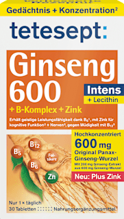 Ginseng 600 Intens Tabletten tetesept