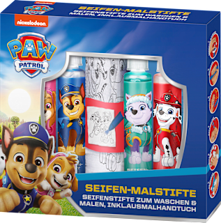 Badeseifen Stifte + Handtuch 5tlg. Paw Patrol