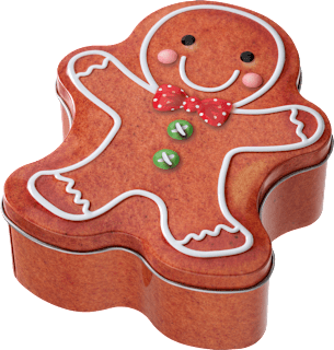 Metalldose, Lebkuchenmännchen Dekorieren & Einrichten