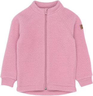 Jacke mit Merinowolle, rosa, Gr. 122/128 Mikk-Line