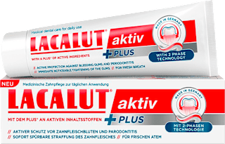 fogkrém, aktiv PLUS  Lacalut