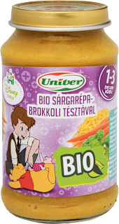Bio sárgarépa-brokkoli tésztával Univer