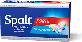 Spalt Forte 400 mg Weichkapseln mit Ibuprofen Spalt
