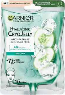 Mască de față hidratantă cryo jelly GARNIER SKIN NATURALS