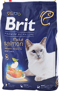 Granuly pre mačky PREMIUM BY NATURE salmon Brit