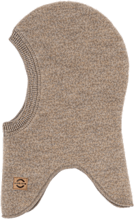 Schlupfmütze mit Merinowolle, braun, Gr. 98/104 Mikk-Line
