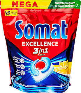 3in1 Excellence mosogatógép kapszula, Mega Somat