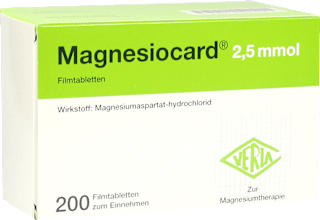 Magnesiocard 2,5 mmol Filmtabletten  Magnesiocard