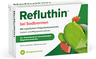 Refluthin bei Sodbrennen Kautabletten Minze Refluthin