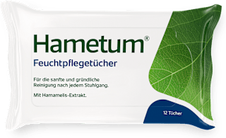 Hametum Feuchtpflegetücher mit Hamamelis - Extrakt Hametum