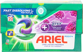Detergent capsule floare de Ametist 20 spălări ARIEL