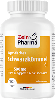 ZeinPharma Ägyptisches Schwarzkümmelöl Kapseln 500mg 180 St ZeinPharma