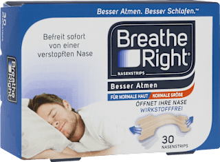 Besser Atmen Breathe Right Nasenpflaster beige normale Größe Breathe Right