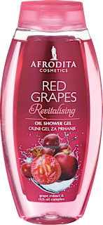Oljni gel za tuširanje Red Grapes  AFRODITA