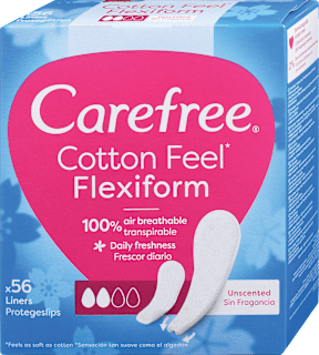 Ščitniki perila Cotton Feel Flexiform  Carefree