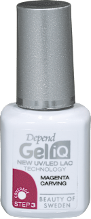 Gel lak za nohte Gel iQ, 109 Magenta Carving DEPEND