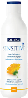 Tekuća kupka za intimnu njegu – Sensitive OLIVAL