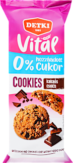 Kakaós-csokis keksz Detki