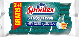 Hubky na riad Scrub & Flex Spontex