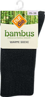 Boots Socke schwarz, Größe 35 - 38 (1 Paar) nur die