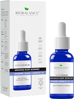 Arcszérum éjszakai rezveratrollal és C vitaminnal BIOBALANCE