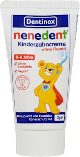 Dentinox nenedent Kinderzahncreme ohne Fluorid  nenedent