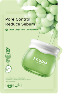 Maschera in tessuto pore control Green Grape FRUDIA