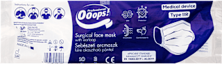 Sebészeti arcmaszk Ooops!