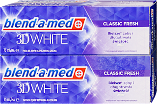 Fogkrém 3d white classic duopack Blend-a-Med