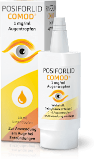POSIFORLID COMOD 1mg/ml Augentropfen Salicylsäure  POSIFORLID COMOD