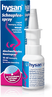 hysan Schnupfenspray 1 mg/ml Nasenspray, Lösung Xylometazolinhydrochlorid hysan