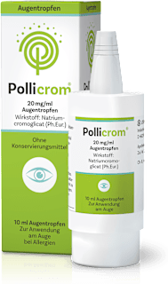 Pollicrom 20mg/ml Augentropfen Natriumcromoglicat Pollicrom