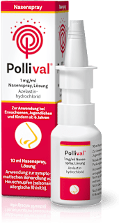 Pollival 1 mg/ml Nasenspray, Lösung Azelastinhydrochlorid Pollival