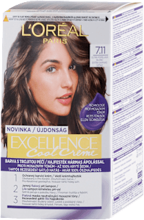 Farba na vlasy Cool Creme - 7.11 ultra popolavá blond L'ORÉAL PARiS EXCELLENCE Creme
