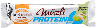 Proteines pisztáciás müzliszelet  Cerbona
