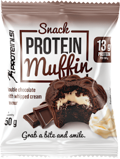 Snack Protein Muffin - dupla čokolada-krema proteini.si