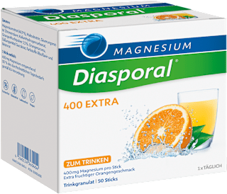 Magnesium-Diasporal 400 EXTRA Trinkgranulat Sticks 50 St Diasporal
