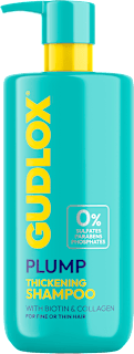 Szampon do włosów zwiększający objętość z kolagenem i biotyną Plump Thickening  GUDLOX