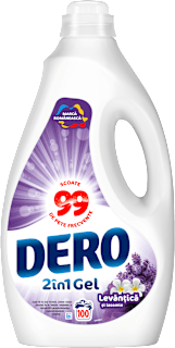 Detergent automat 2în1 Lavandă 100 spălări DERO