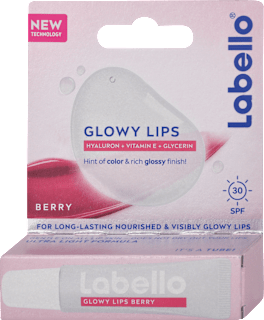 Tónovací balzam na pery Glowy Lips Berry SPF 30  Labello