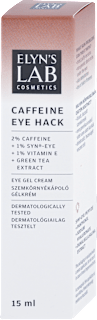 Caffeine Eye Hack szemkörnyékápoló Elyn's Lab
