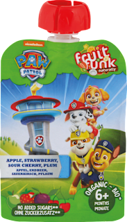 Bio ovocná kapsička Paw Patrol Fruitfunk