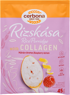 Proteines rizskása, málnás-citromos Cerbona