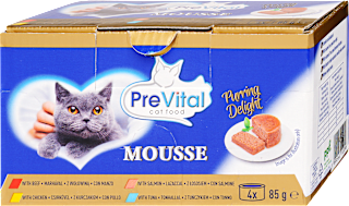 Vegyes pástétom, felnőtt macskáknak PreVital
