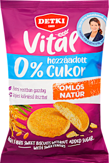 Omlós natúr keksz Detki