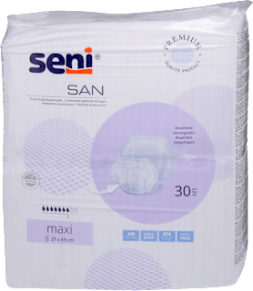 Inkontinencia betét San, maxi seni