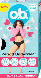 Menstruációs bugyi, XL/XXL O.B.