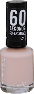 Körömlakk, 60 Seconds Super Shine - Nr. 112 Almost Apricot RIMMEL LONDON